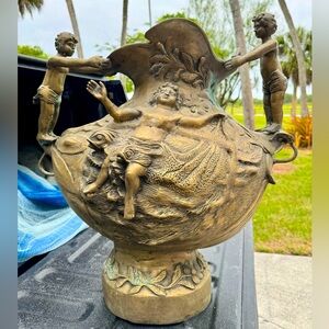 19th century, vintage urn or plantar.